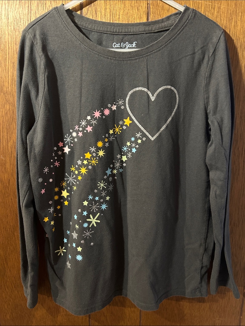 5/$20 | Cat & Jack Gray Long-Sleeve Tee